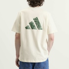Adidas Men's x Arte T-Shirt in Off White/Amazon Green
