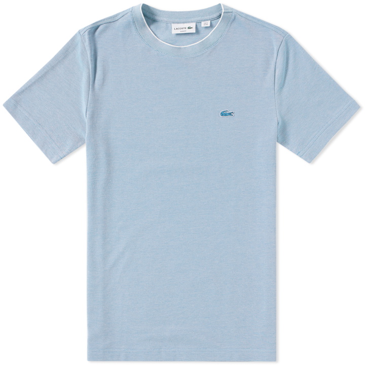 Photo: Lacoste Birdseye Pique Tee