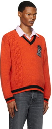 Thames MMXX. Orange Rathbone II Sweater