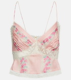LoveShackFancy Spritely lace camisole