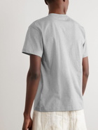 Jacquemus - Logo-Print Organic Cotton-Jersey T-Shirt - Gray