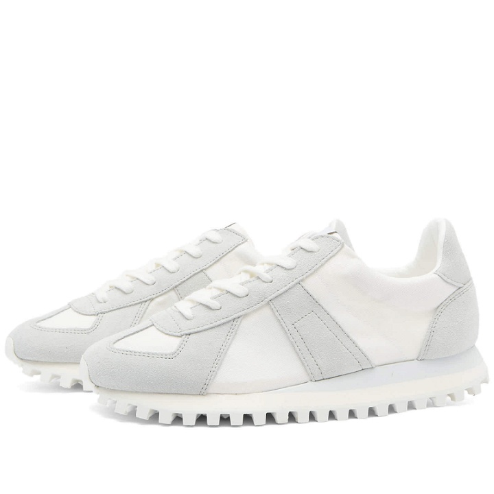 Photo: Novesta German Army Trainer Trail Sneakers in White
