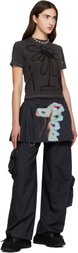 Collina Strada Gray Lawn Skirt Cargo Pants