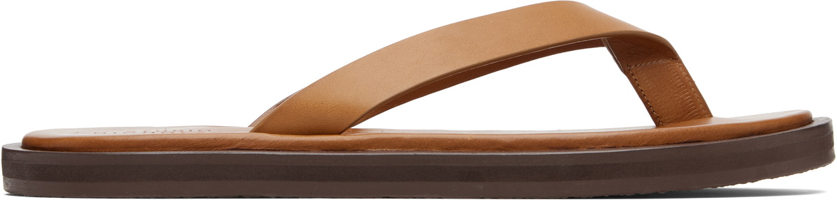 Studio Nicholson Tan Curren Flip-Flops