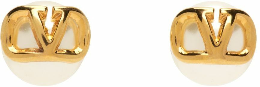 Yellow gold V-Logo ring, Valentino Garavani