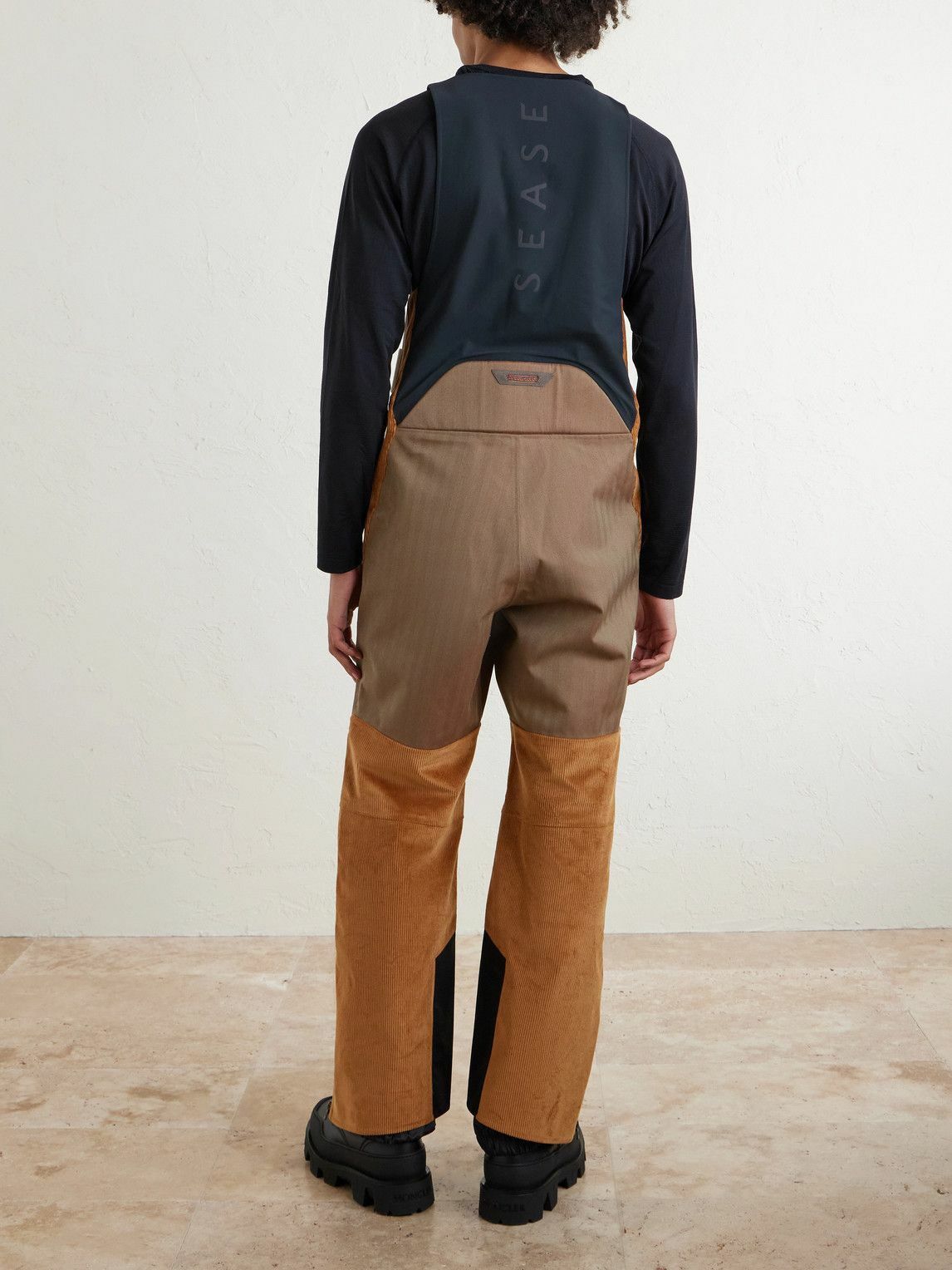 SEASE - Glüna Straight-Leg Ski Salopettes - Brown