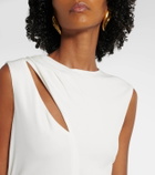 Tom Ford Cutout crepe jersey midi dress