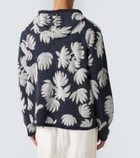 Commas Jacquard terry hoodie