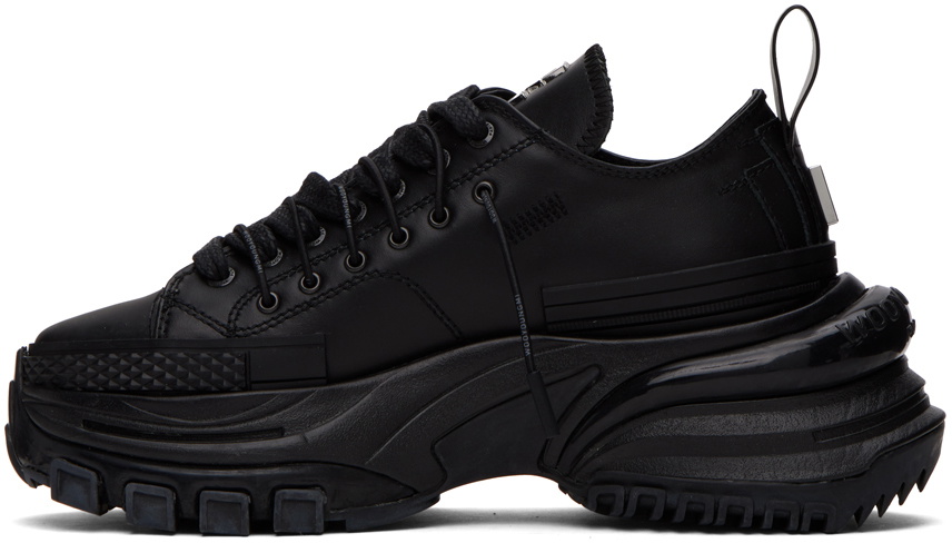 Wooyoungmi Black Double Lace Sneakers Wooyoungmi