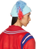 99% IS Blue Mohican Beanie