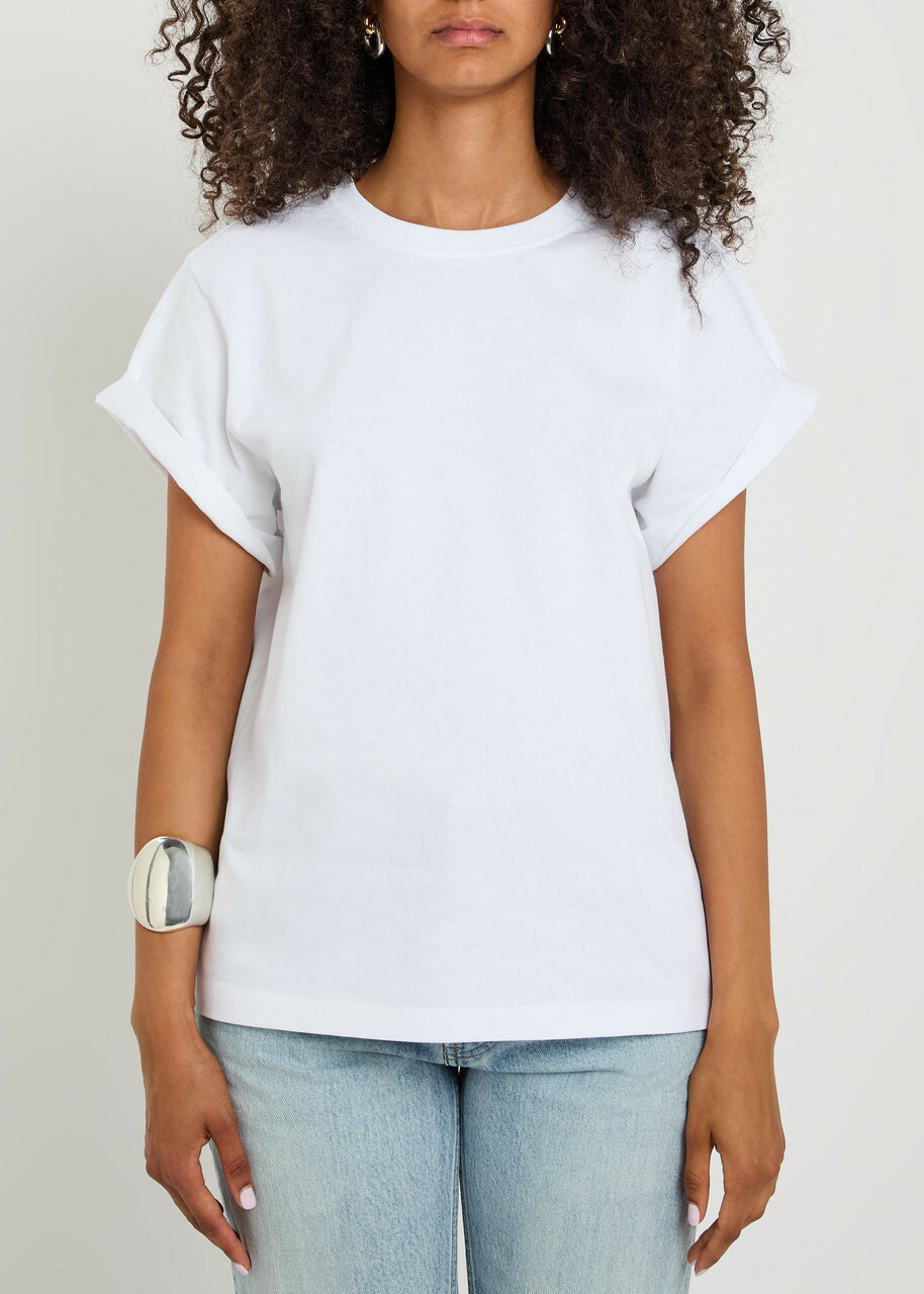 Victoria Beckham Tilly Cotton T-shirt White