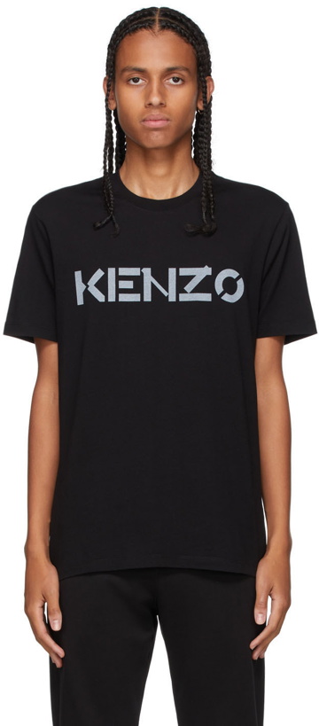 Photo: Kenzo Black Logo T-Shirt