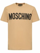 MOSCHINO - Logo Print Organic Cotton Jersey T-shirt