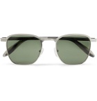Moscot - Mish Square-Frame Silver-Tone Sunglasses - Silver