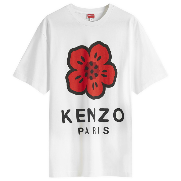Photo: Kenzo Men's Boke Large Flower T-Shirt in White