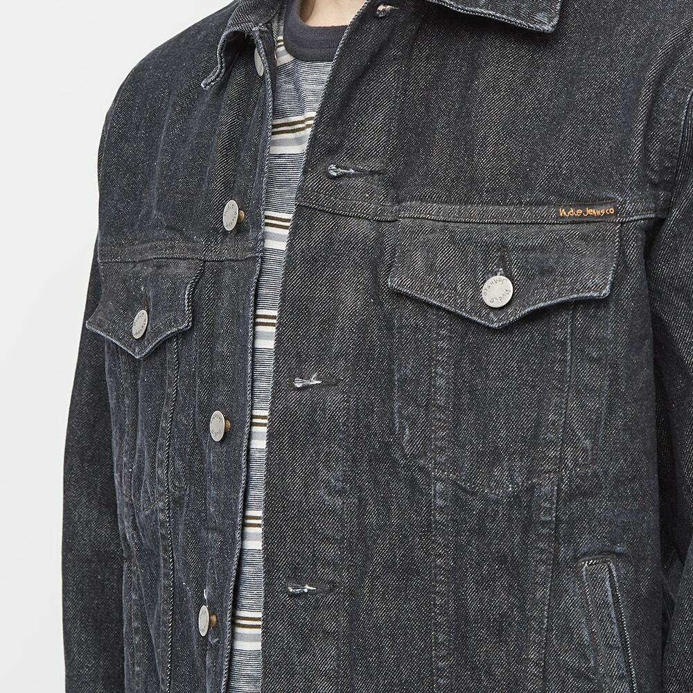 Nudie Jeans Co Men's Nudie Robby Denim Jacket in Black Nudie Jeans Co