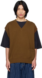 Studio Nicholson Brown Foss Vest