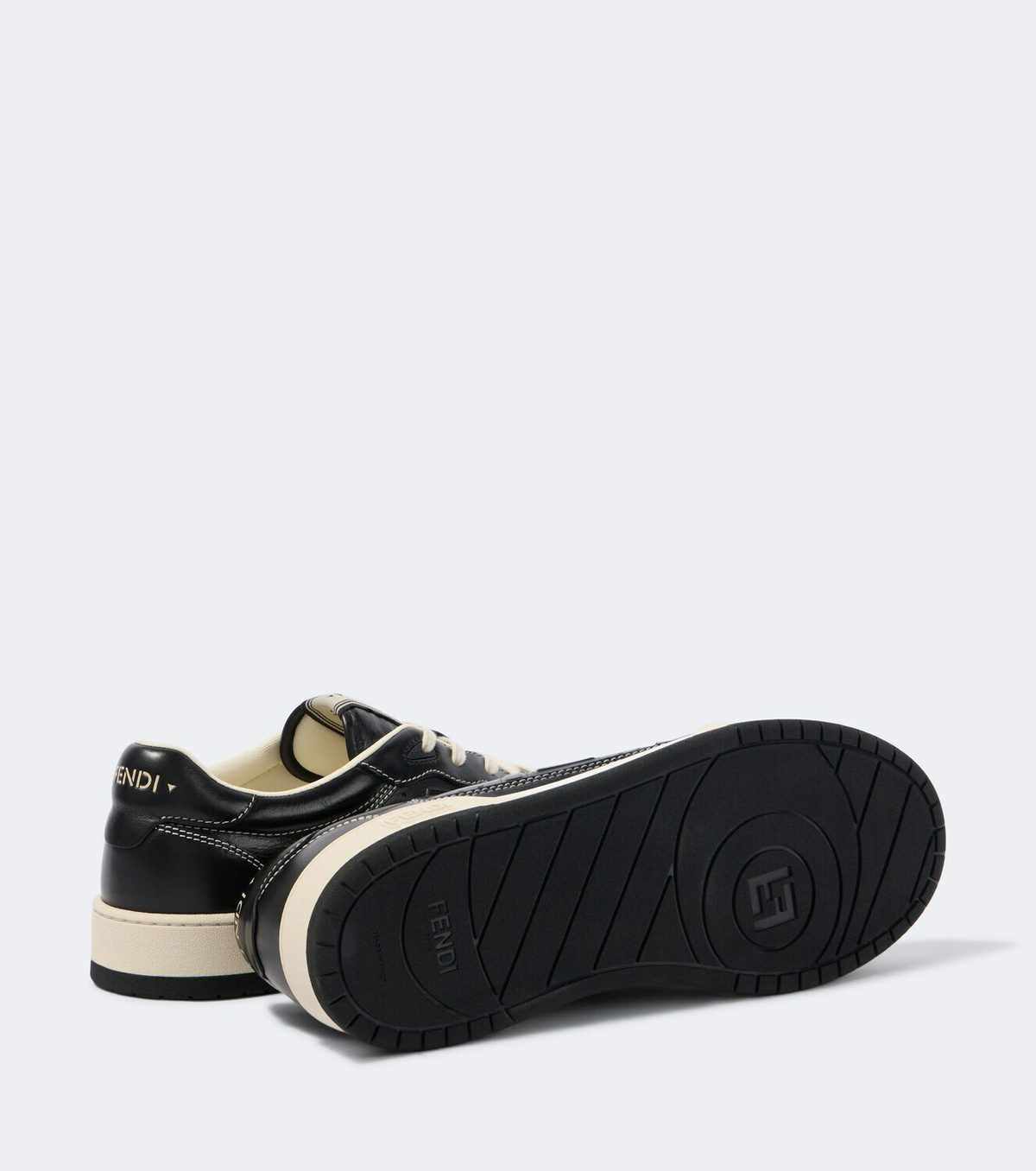 Fendi Fendi Match leather sneakers