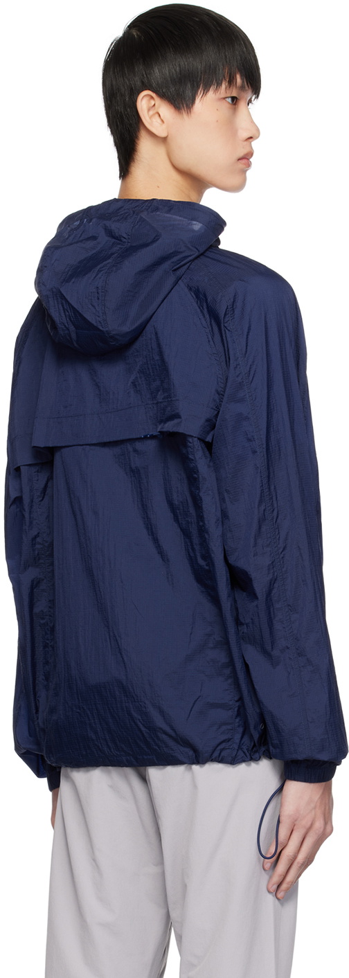 Outdoor Voices Blue Windbreaker Jacket