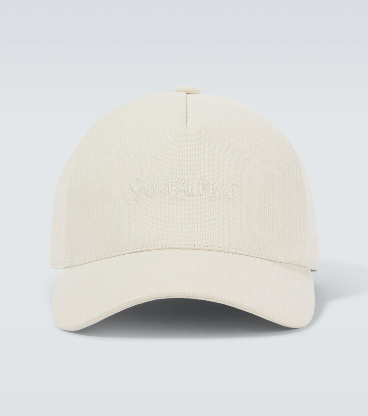 Saint Laurent Cotton corduroy baseball cap