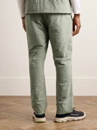 Snow Peak - Slim-Fit Belted Quilted Primeflex® Shell Trousers - Green