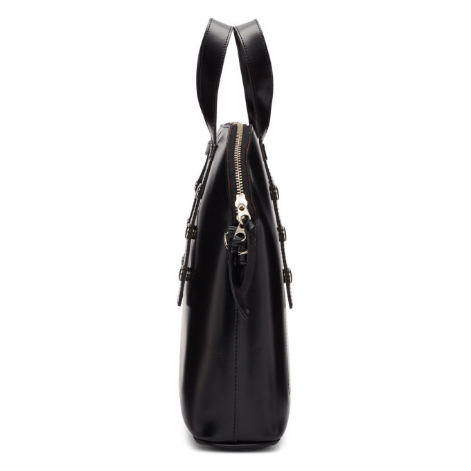 tricot COMME des GARCONS マーケットバッグ Tricot Comme des Garcons Black Synthetic Leather Small Bag