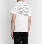TAKAHIROMIYASHITA TheSoloist. - Printed Cotton-Jersey T-Shirt - White
