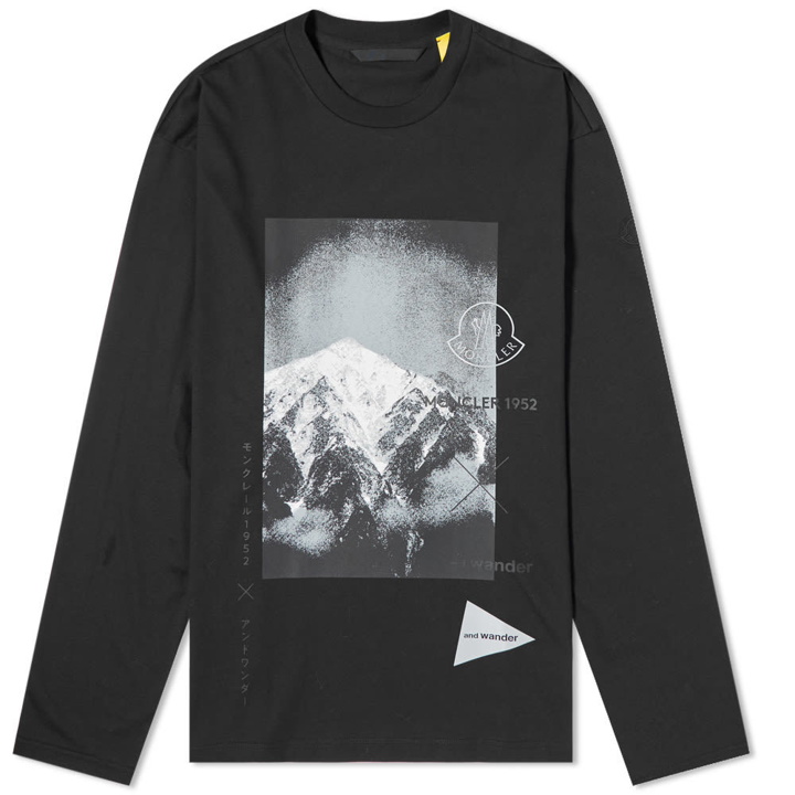 Photo: Moncler Genius x and wander Long Sleeve Mountain Tee