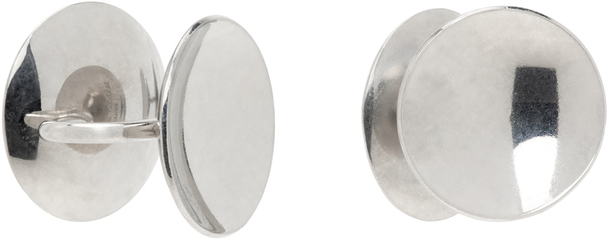 HUGO KREIT Silver Eclipse Ear Cuffs
