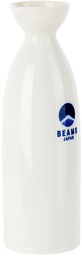 BEAMS JAPAN White Sake Bottle, 360 mL