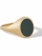 Miansai - Heritage Gold Vermeil and Enamel Ring - Gold