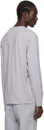 Jacquemus Grey Les Classiques 'Le T-Shirt Manches Longues' Long Sleeve T-Shirt