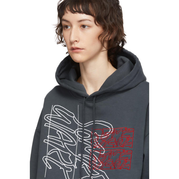 Some Ware Grey New Logo Hoodie