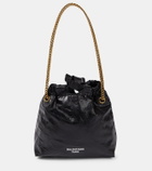 Balenciaga Crush Mini leather tote bag