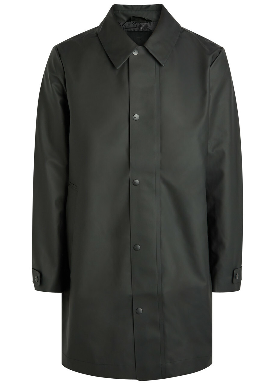 Rains Nara Long Waterproof Jacket Black