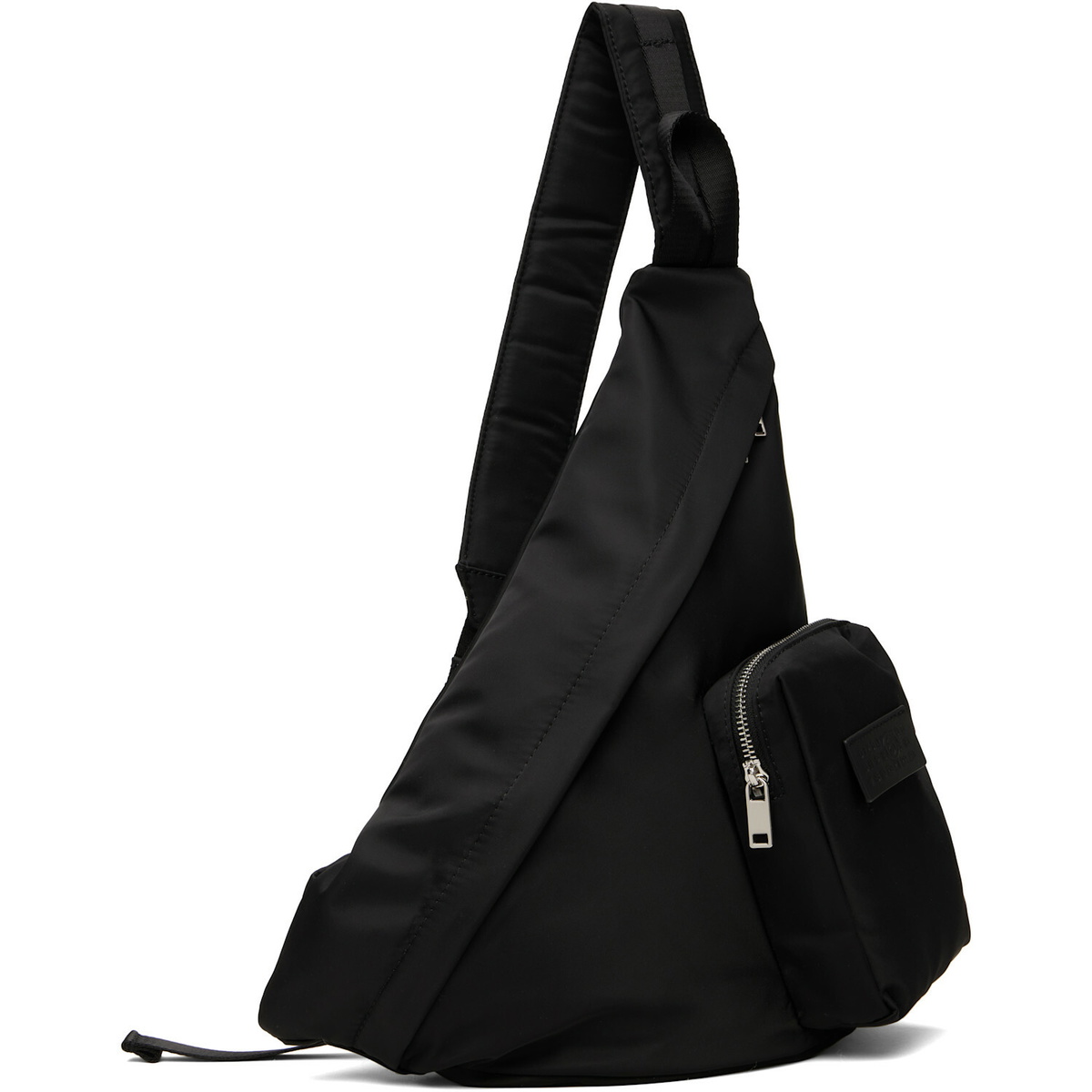MM6 Maison Margiela Black Numeric Sling Backpack