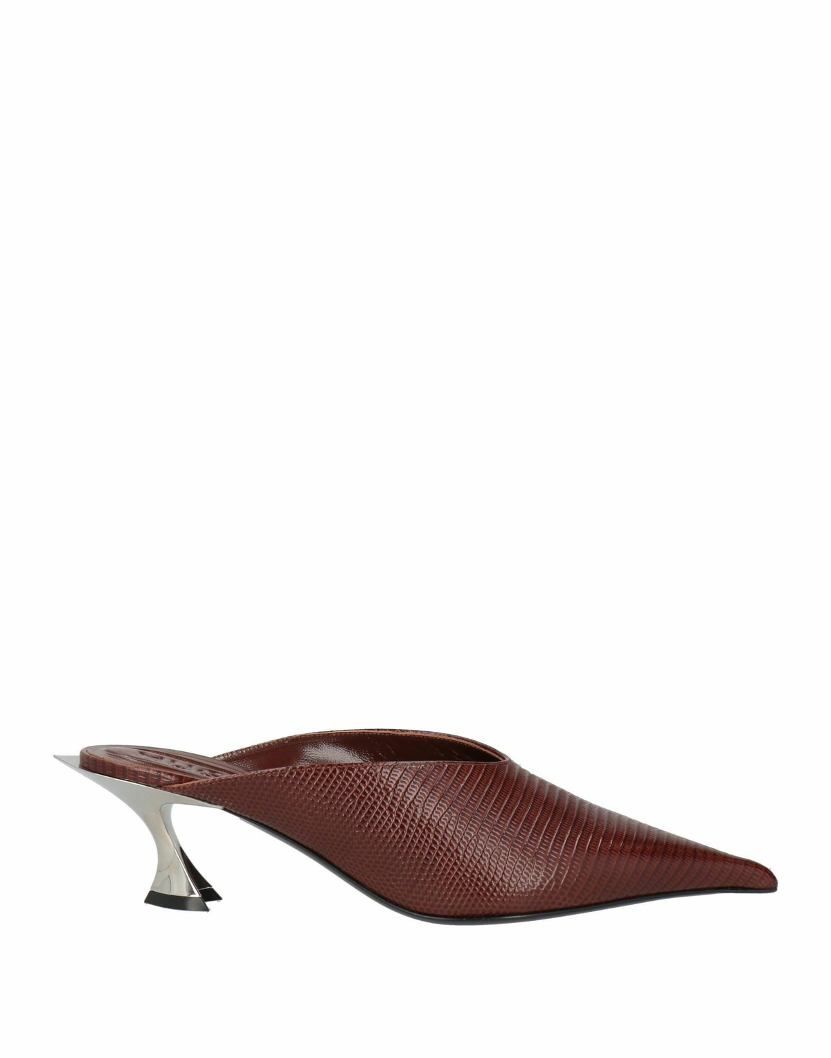Mugler Womens Mules & Clogs in Brown