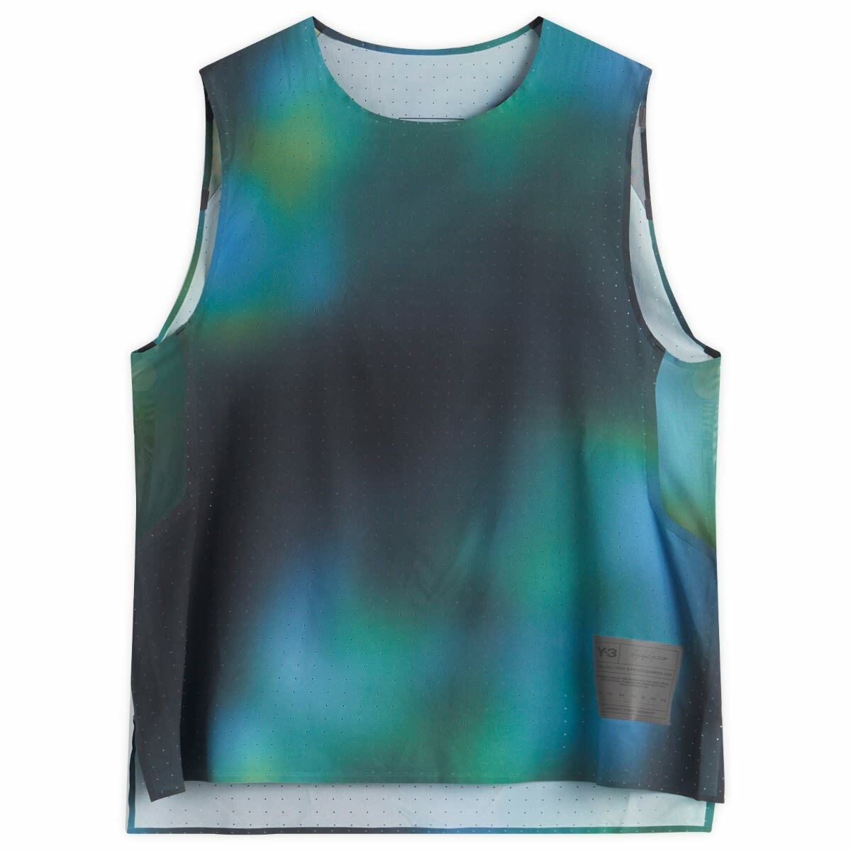 Y-3 M RUN TANK(MEN) 完売モデル Y-3 Men's Run Tank Top in Ch Solid Grey Y-3