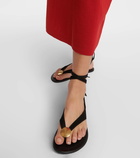 The Row Charm leather thong sandals