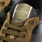 Valentino Men's Rockrunner Sneakers in Green Brush/Olive/Grey Khaki