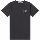 Maison Kitsuné Men's Mini Handwriting Classic T-Shirt in Black