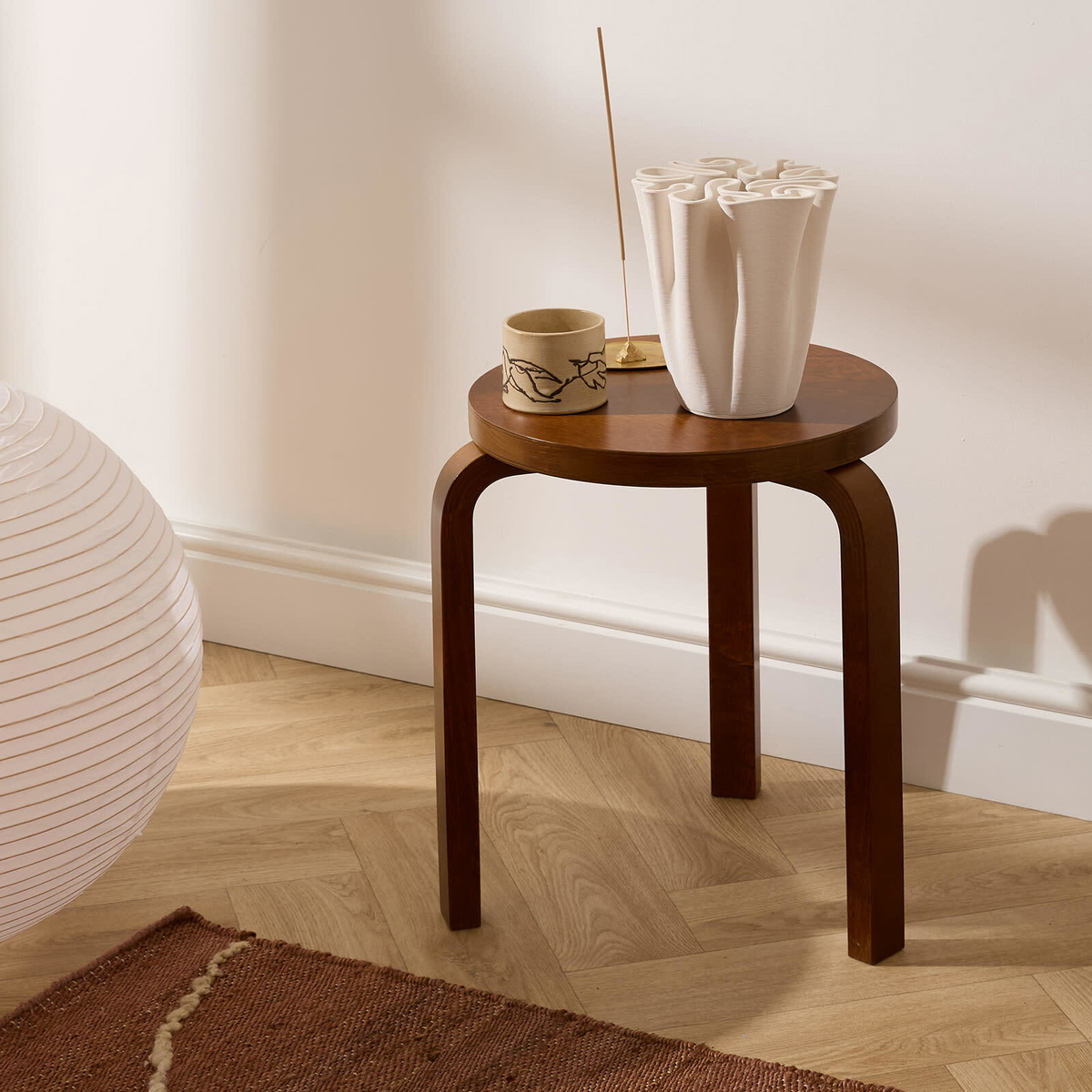 ferm LIVING Dedali Vase - H18 in Off-White 
