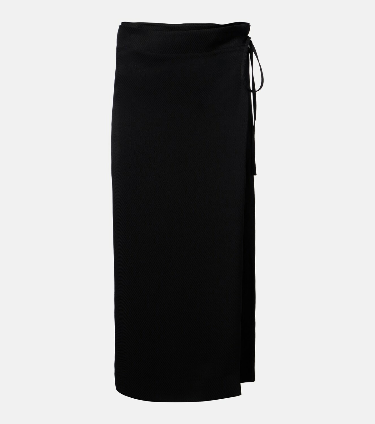 Calvin Klein Collection Hallie striped midi skirt