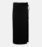 Calvin Klein Collection Hallie striped midi skirt