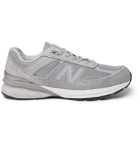 New Balance - Engineered Garments 990v5 Croc-Effect Leather, Suede, Nubuck and Mesh Sneakers - Unknown