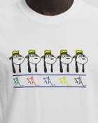Fucking Awesome Spike Repeat Short Sleeve Tee White Mens Shortsleefe