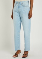 Agolde x Maria Mcmanus 80s Tapered-leg Jeans Light Blue