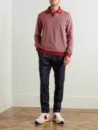 Paul Smith - Tapered Wool and Cashmere-Blend Drawstring Trousers - Blue