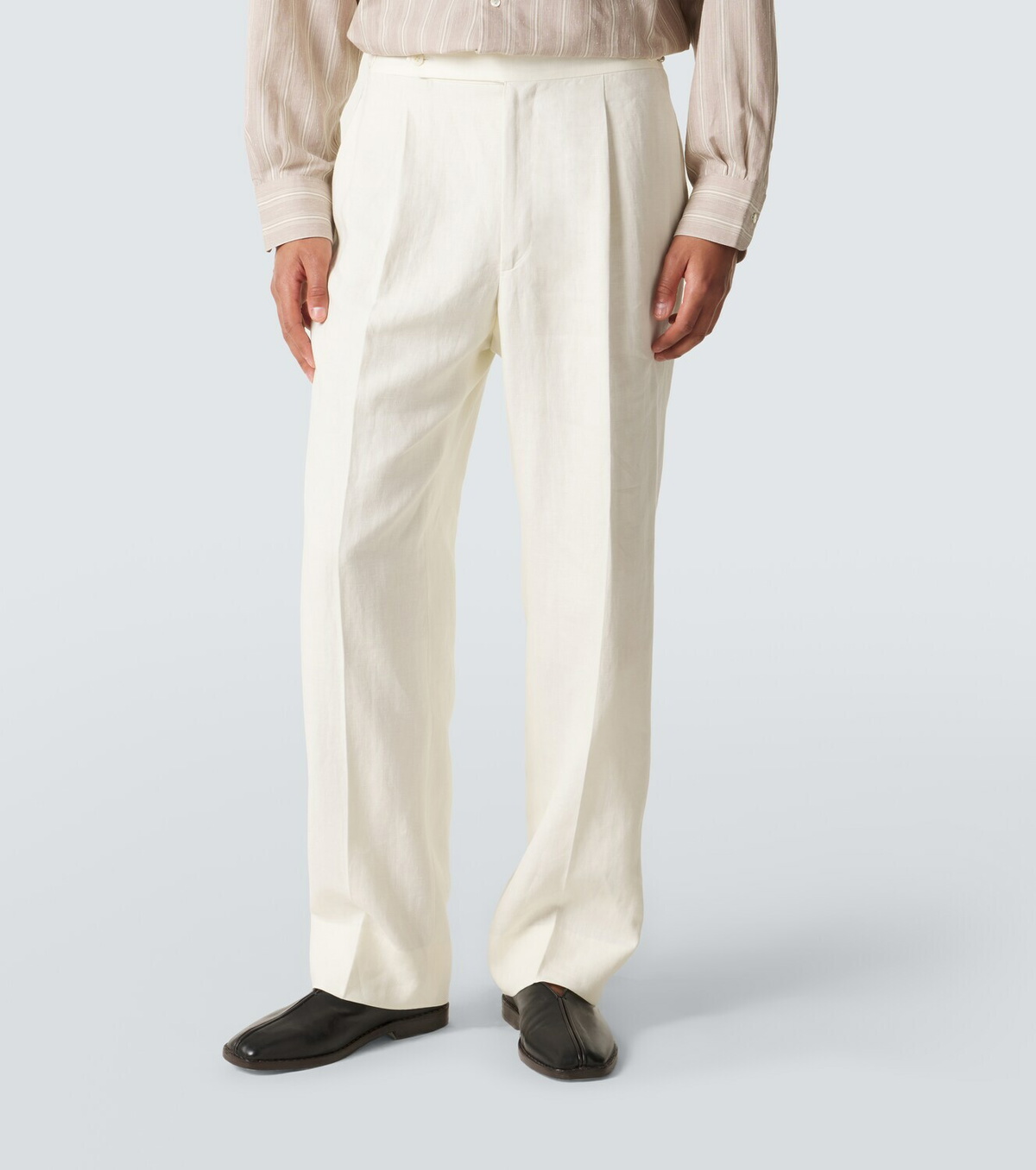 Stòffa Linen straight pants