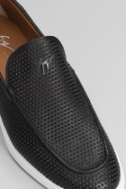 Giuseppe Zanotti Jourdain Loafers In Black Leather